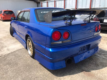Load image into Gallery viewer, *Sold* 1998 Nissan Skyline R34 GTT URAS Sedan Bayside Blue